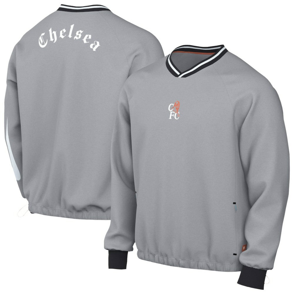 Chelsea 2025/26 Academy Shell Pullover - Gray discount
