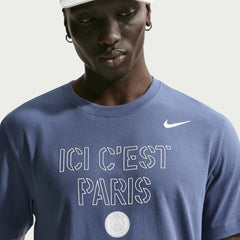 Paris Saint-Germain Men's Team Pride T-Shirt - Blue cheap