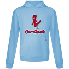 St. Louis Cardinals Levelwear Seeing Red Relay Pullover Hoodie Light Blue