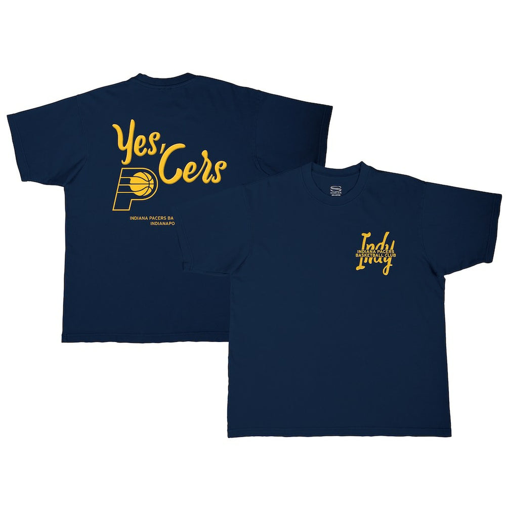 Indiana Pacers Stadium Essentials Unisex Urban T-Shirt - Navy on sale
