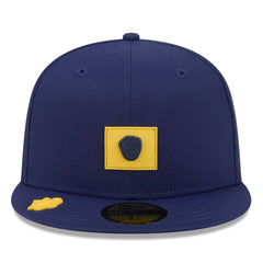 Milwaukee Brewers 2026 Clubhouse 59FIFTY Fitted Hat Navy