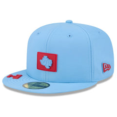 Texas Rangers 2026 Clubhouse Alternate 59FIFTY Fitted Hat Light Blue