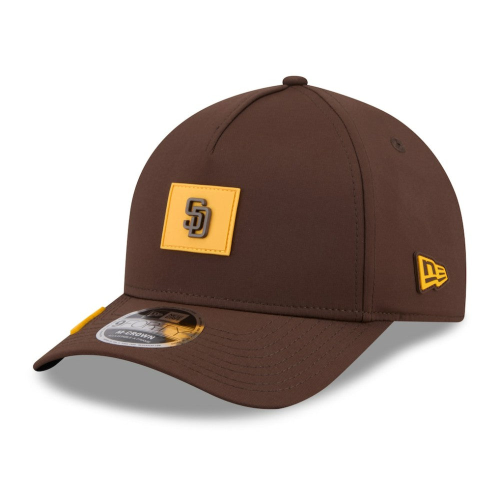 San Diego Padres 2026 Clubhouse 9FORTY A-Frame Adjustable Hat Brown