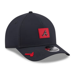 Atlanta Braves 2026 Clubhouse 9FORTY A-Frame Adjustable Hat Navy
