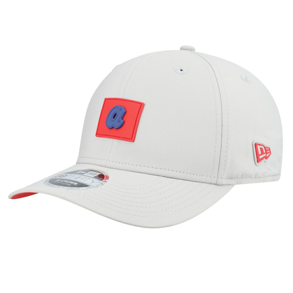 Atlanta Braves 2026 Clubhouse Alternate 39THIRTY Flex Hat Gray