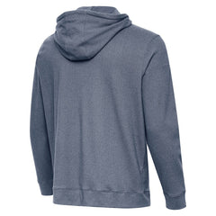 Seattle Seahawks Antigua 50th Season Cloud Pullover Hoodie - Heather Navy on sale