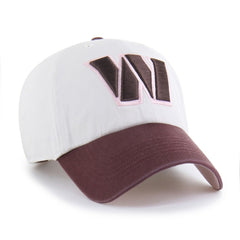 Washington Commanders '47 Unisex Love Letter Clean Up Adjustable Hat - Stone/Burgundy on sale