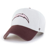 Los Angeles Chargers '47 Unisex Love Letter Clean Up Adjustable Hat - Stone/Burgundy outlet