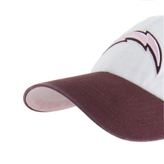 Los Angeles Chargers '47 Unisex Love Letter Clean Up Adjustable Hat - Stone/Burgundy outlet