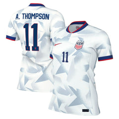 Alyssa Thompson USWNT Women's 2025 Home Replica Player Jersey - White cheap
