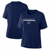 Dallas Cowboys Women's Fade Legacy T-Shirt - Navy on sale