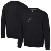San Antonio Spurs Stadium Essentials Unisex Club Level Chenille Sweatshirt - Black cheap