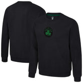 Boston Celtics Stadium Essentials Unisex Club Level Chenille Sweatshirt - Black for sale