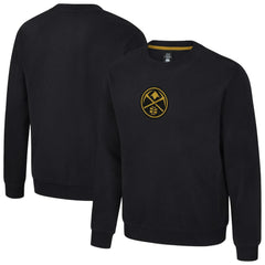 Denver Nuggets Stadium Essentials Unisex Club Level Chenille Sweatshirt sale - Black sale