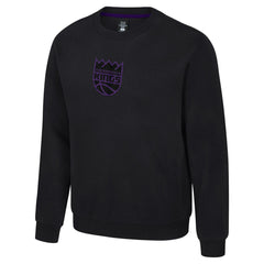 Sacramento Kings Stadium Essentials Unisex Club Level Chenille Sweatshirt - Black shop