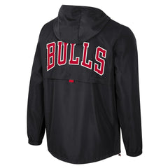Chicago Bulls Stadium Essentials Unisex Compete Quarter-Zip Hoodie Jacket - Black on sale