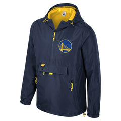 Golden State Warriors Stadium Essentials Unisex Compete Quarter-Zip Hoodie Jacket sale - Navy on sale