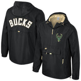 Milwaukee Bucks Stadium Essentials Unisex Compete Quarter-Zip Hoodie Jacket - Black online