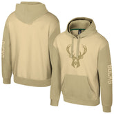 Milwaukee Bucks Stadium Essentials Unisex Rafters Burst Hoodie - Khaki on sale