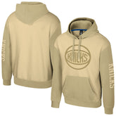 New York Knicks Stadium Essentials Unisex Rafters Burst Hoodie - Khaki cheap