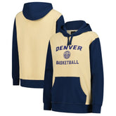 Denver Nuggets Stadium Essentials Women's Rafters Road Trip Hoodie sale - Cream sale