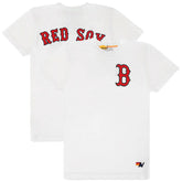 Boston Red Sox Aviator Nation x MLB Unisex Tri-Blend T-Shirt White