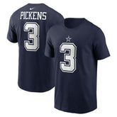 George Pickens Dallas Cowboys Name & Number T-Shirt - Navy sale