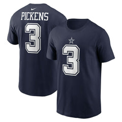 George Pickens Dallas Cowboys Name & Number T-Shirt - Navy sale