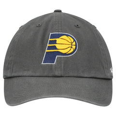 Indiana Pacers '47 Primary Logo Clean Up Adjustable Hat - Charcoal shop