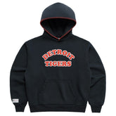 Detroit Tigers Madhappy x MLB Unisex Heavyweight Fleece Pullover Hoodie Navy