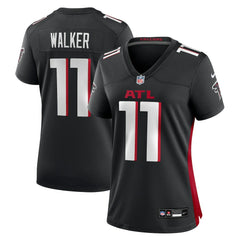 Jalon Walker Atlanta Falcons Women's Team Game Jersey - Black cheap