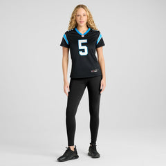 Rico Dowdle Carolina Panthers Women's Team Game Jersey - Black outlet