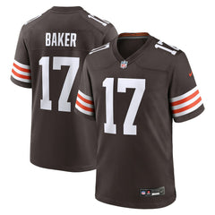 Jerome Baker Cleveland Browns Team Game Jersey - Brown on sale