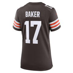 Jerome Baker Cleveland Browns Women's Team Game Jersey - Brown outlet
