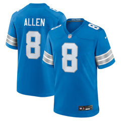 Kyle Allen Detroit Lions Team Game Jersey - Blue for sale