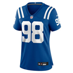 Eric Johnson II Indianapolis Colts Women's Team Game Jersey - Royal sale