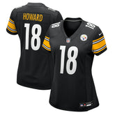 Will Howard Pittsburgh Steelers Women's Team Game Jersey - Black sale