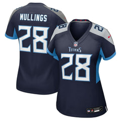 Kalel Mullings Tennessee Titans Women's Team Game Jersey - Navy online