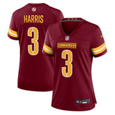 Will Harris Washington Commanders Women's Team Game Jersey - Burgundy discount