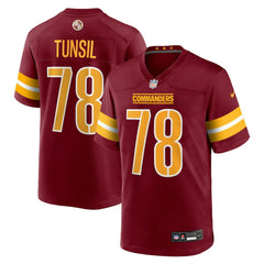 Laremy Tunsil Washington Commanders Team Game Jersey - Burgundy online