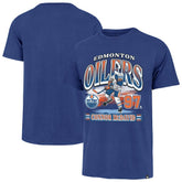 Connor McDavid Edmonton Oilers '47 Franklin Player Name & Number T-Shirt - Royal T-shirts