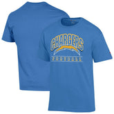 Los Angeles Chargers Champion Football T-Shirt - Powder Blue sale