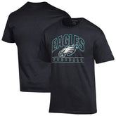 Philadelphia Eagles Champion Football T-Shirt - Black outlet