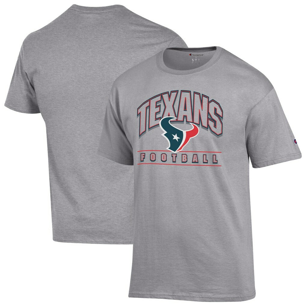 Houston Texans Champion Football T-Shirt - Heather Gray outlet
