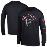Atlanta Falcons Champion Seal Long Sleeve T-Shirt - Black online