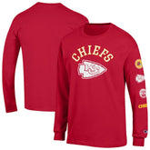 Kansas City Chiefs Champion Seal Long Sleeve T-Shirt - Red online