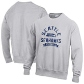 Seattle Seahawks Champion Reverse Weave Fleece Pullover Sweatshirt - Heather Gray sale