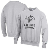 Atlanta Falcons Champion Reverse Weave Fleece Pullover Sweatshirt - Heather Gray on sale