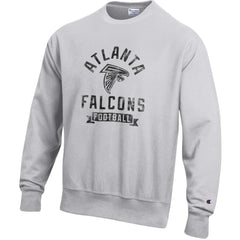 Atlanta Falcons Champion Reverse Weave Fleece Pullover Sweatshirt - Heather Gray on sale