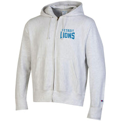 Detroit Lions Champion Reverse Weave Full-Zip Hoodie - Heather Gray online